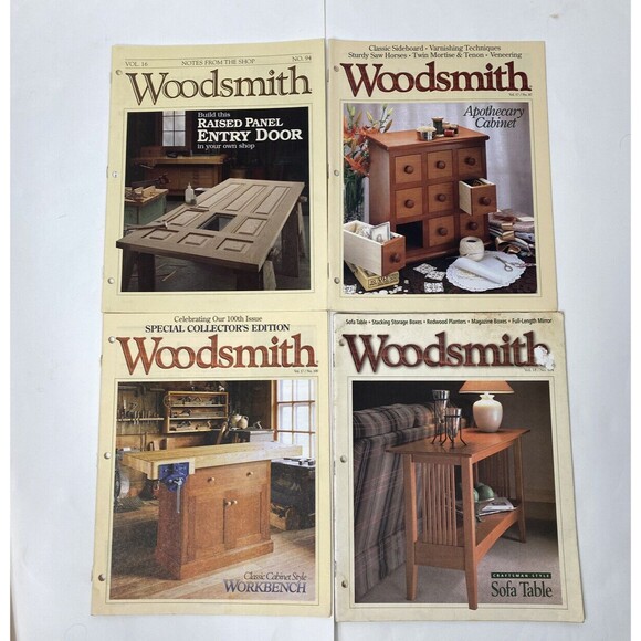 13 Woodsmith And ShopNotes Woodworking Magazines - Picture 6 of 12